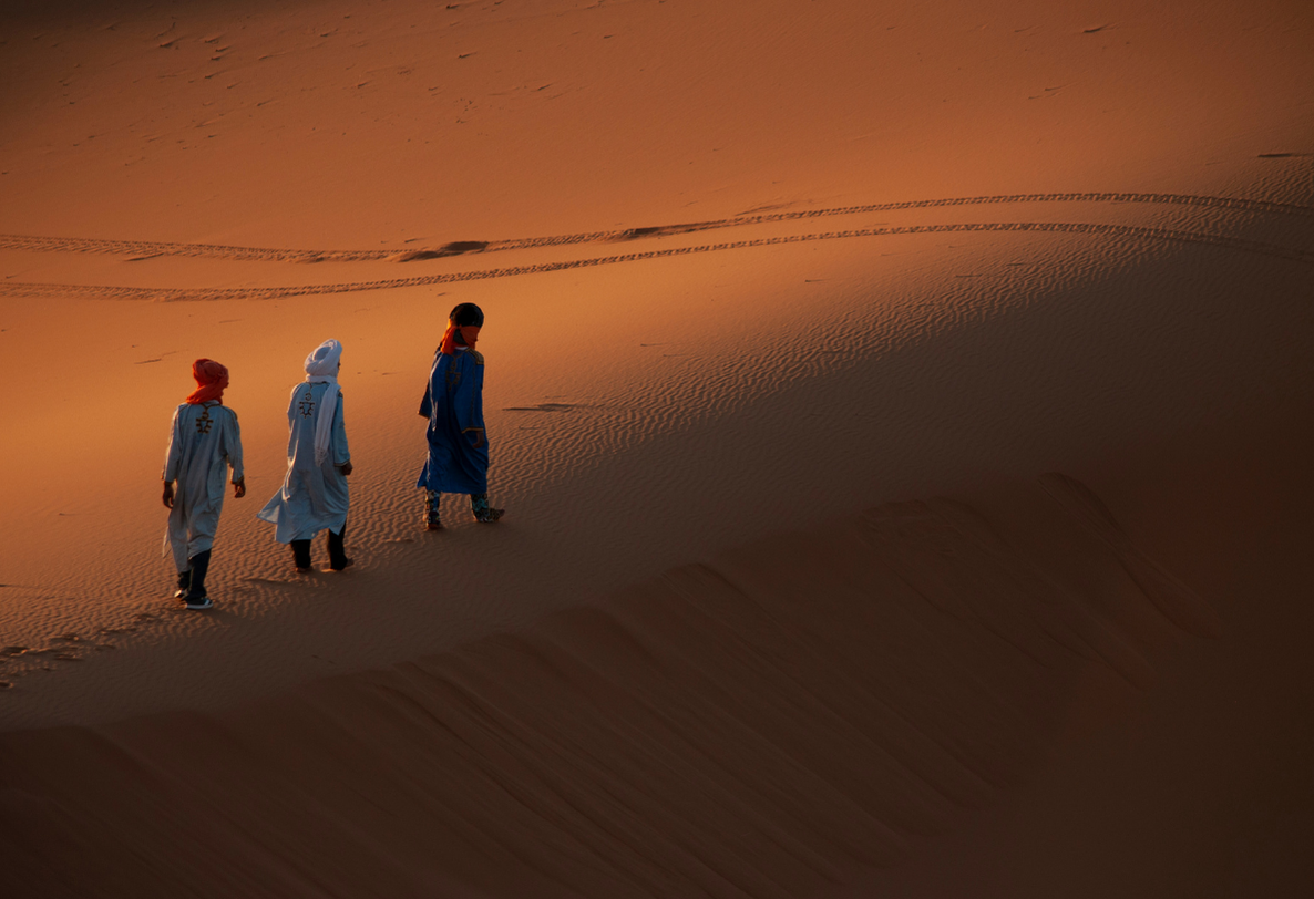 Todra Gorge towering cliffs