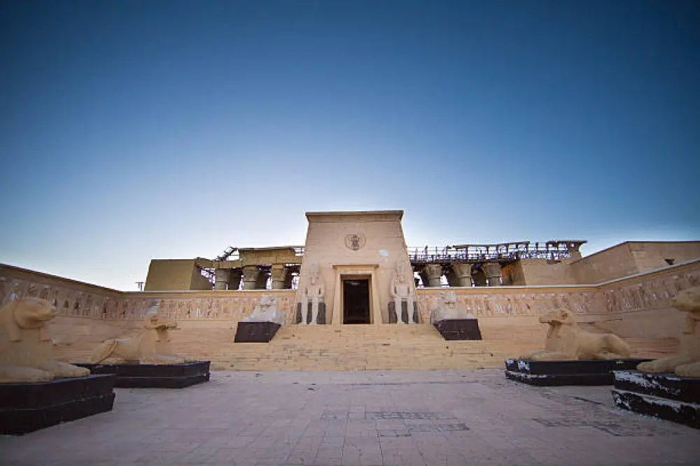 Ouarzazate day trip from Marrakech - Ait Benhaddou Kasbah and desert landscape