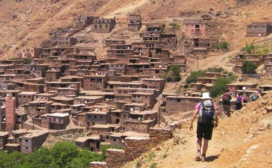 Berber villages trek in the High Atlas Mountains