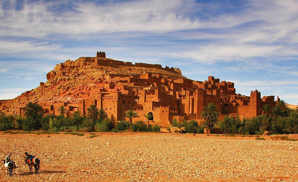 Ouarzazate film studios and desert architecture